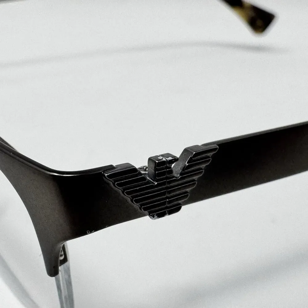 Emporio Armani EA1019 3003 Matte Gunmetal Eyeglass Frames 52-17-140